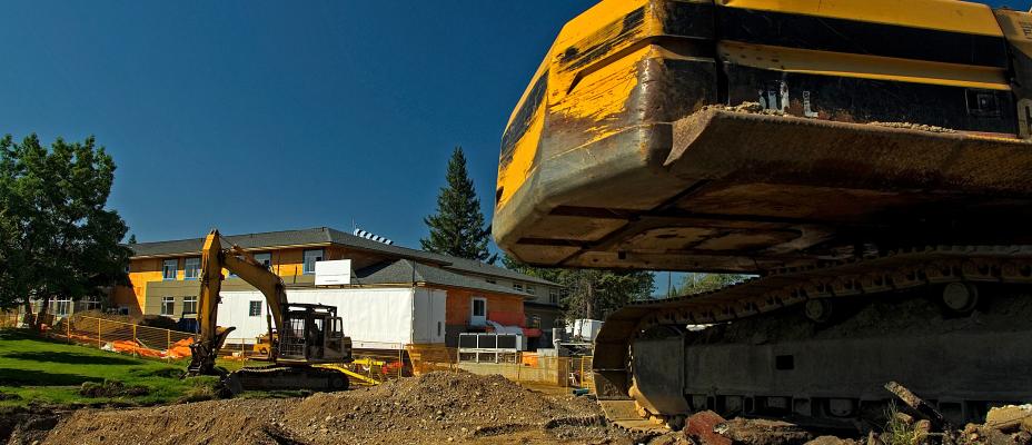 Construction in Quesnel